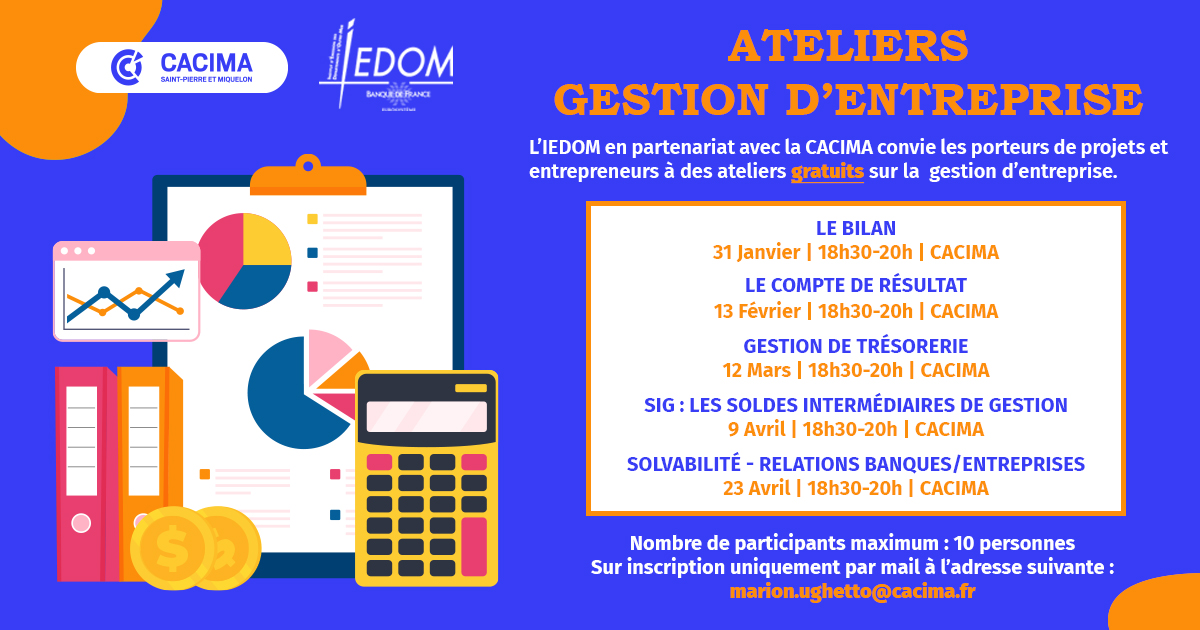 Ateliers gestion d'entreprise