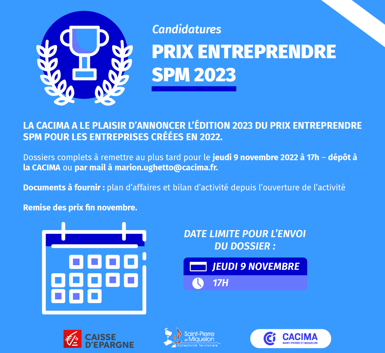 Prix entreprendre 2023