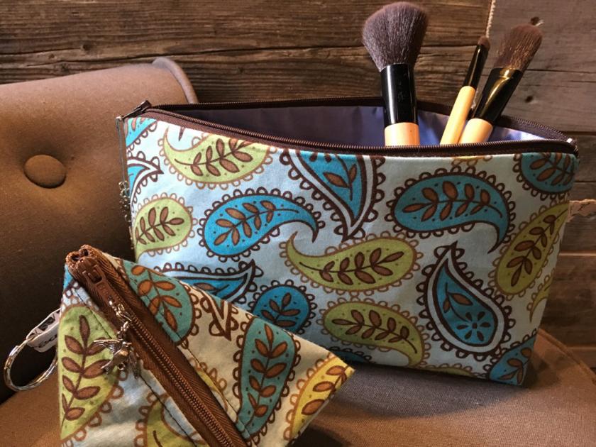 trousse de maquillage artisanale