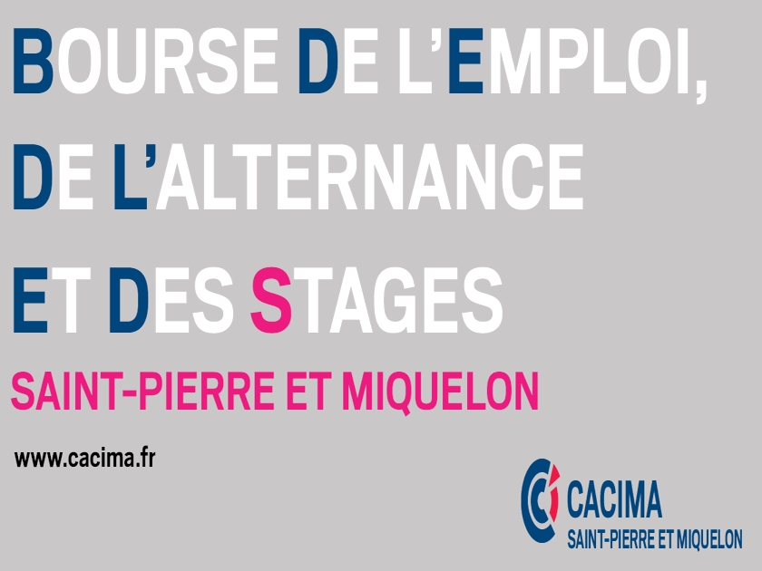 bourse de l'emploi, des stages et de l'alternance CACIMA SPM