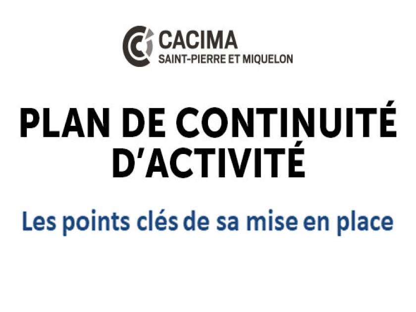 Plan de continuité d'activité (PCA) des entreprises