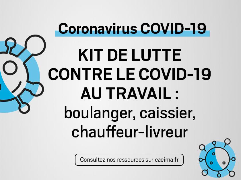 KIT DE LUTTE CONTRE LE COVID-19 AU TRAVAIL