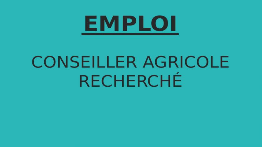 Emploi : Conseiller Agricole