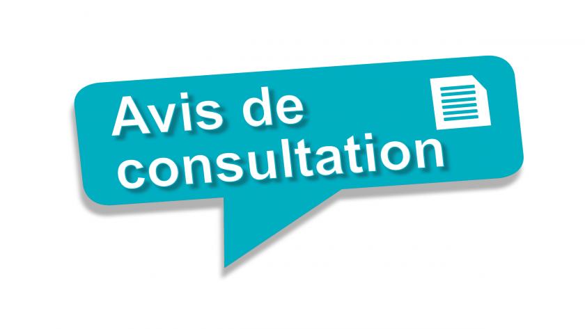 AVIS DE CONSULTATION