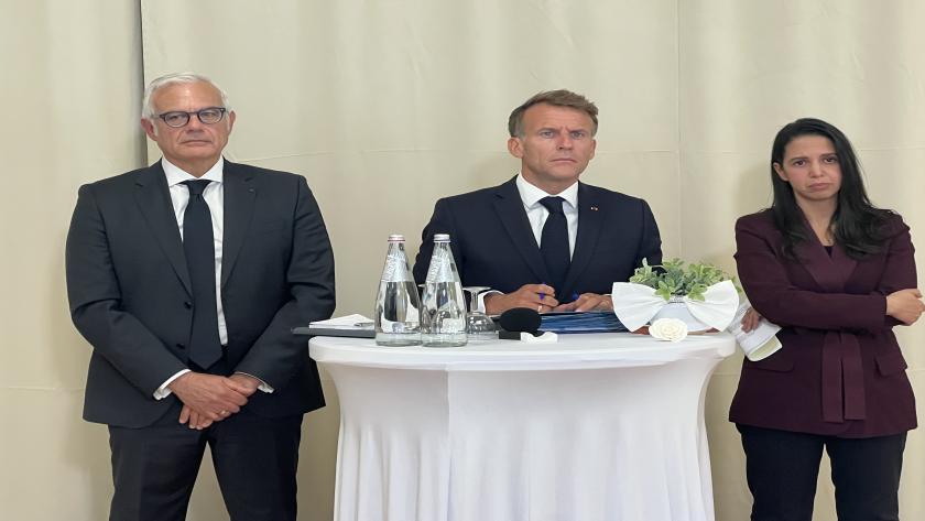 Visite Président Macron